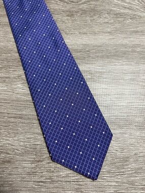Brooks Brothers 100% Silk Blue/White Men's neck tie